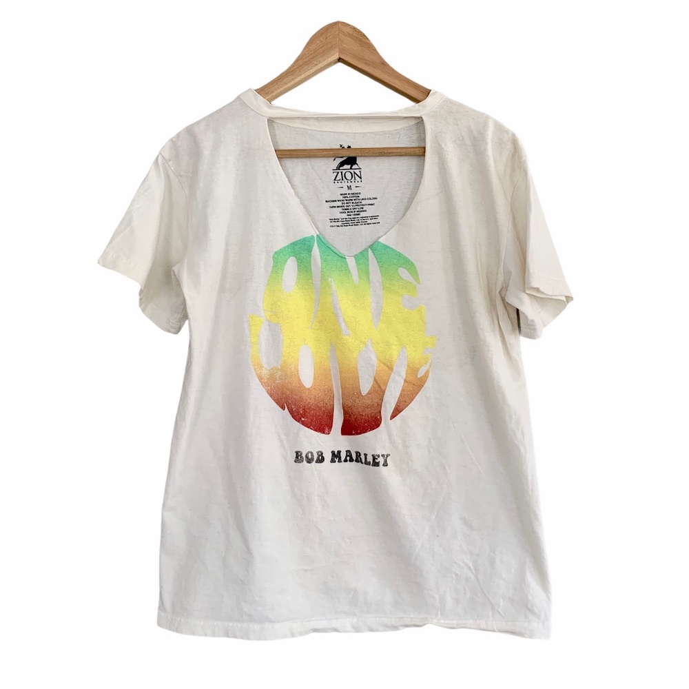 Zion Rootswear Women's Top Bob Marley Teeshirt